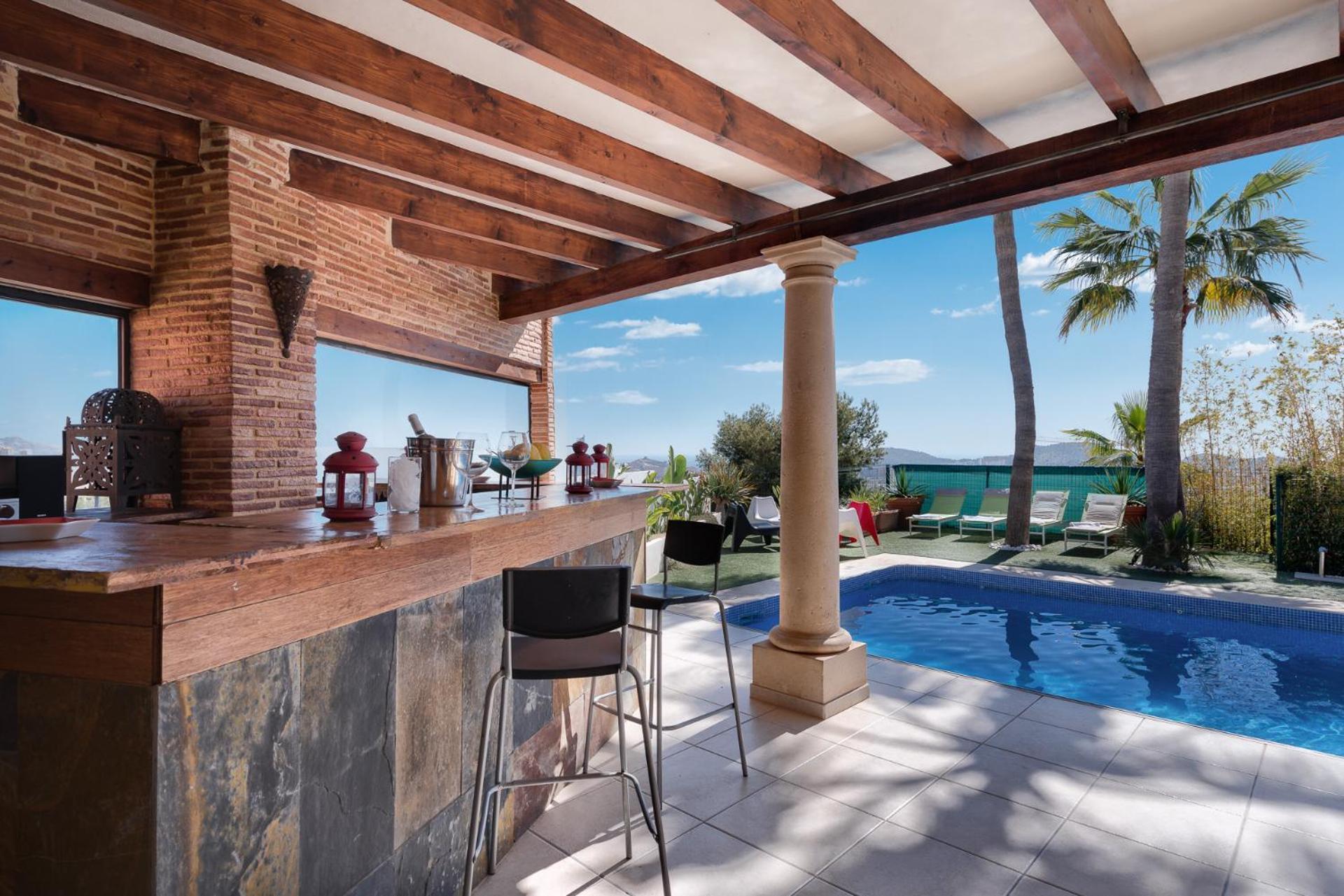 Villa Sol Y Mar Кала де Финестрат Екстериор снимка